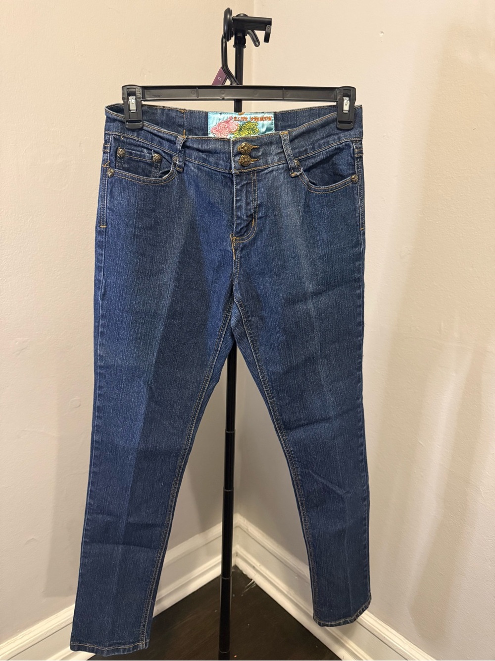 Women's Dark Blue Skinny Jeans